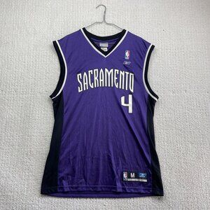 Y2K Sacramento Kings Chris Webber #4 Jersey NBA Basketball Reebok Men Size M